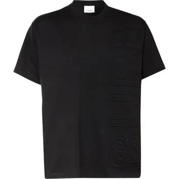 Pánské tričko BURBERRY Princeton Black tričko S Černá