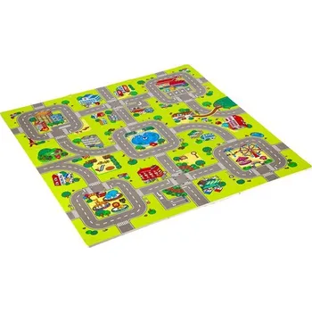 podložka na cvičení Dětská pěnová puzzle podložka NILS Fun MD02 9 dílů