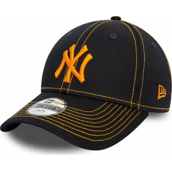 Pokrývka hlavy New Era New York Yankees Youth Stitch 9FORTY kšiltovka - 0 - modrá - 6-12 Y