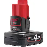 Akumulátor Milwaukee M12 B4 – 4.0 Ah