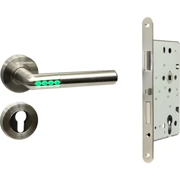 Smart Handle H.02/EN.304.SZ.PA.KO.P - SET chytrá klika + zadlabávací zámek pro pravé dveře