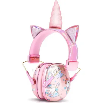 Chránič sluchu Unicorn (Jednorožci) Dětský chránič sluchu - dívčí s motivem "Jednorožec" Varianta: jednorožec (bez originálního obalu)