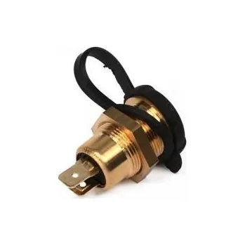 Elektrická zásuvka Zásuvka pro majáky s krytem dvojpólová, autozásuvka malá s krytkou , D