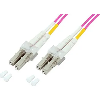 Síťový kabel InLine Optický patchkabel LC-LC 50/125 (multimode), duplex, OM5, 0,5m (88544O) - 21.42.8750