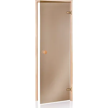 Dveře do sauny "A" 8x21 Bronze 790x2090 mm Osika