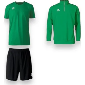 SET LUANVI POL SMALL, barva zelená - černá, velikost M