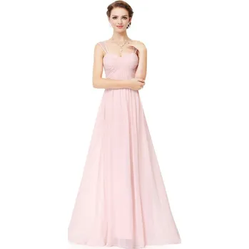 Dámské šaty Ever Pretty šaty dlouhé elegantní světle růžové 8863 Velikost: M / 38 / 06 / 10