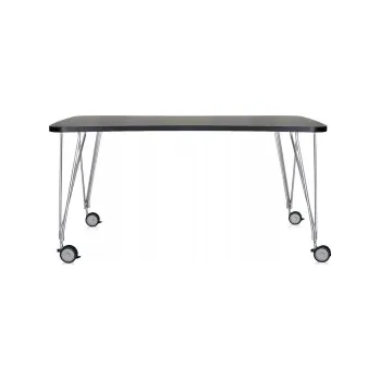 Jídelní stůl Max 160x80 cm černá / chrom