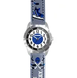 CLOCKODILE Dětské svítící šedé chlapecké hodinky HOKEJ CWB0112 ( )