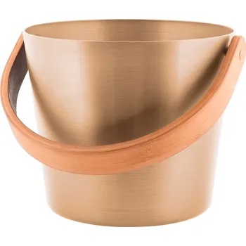 Hliníkové vědro Rento s uchem, šampaňská