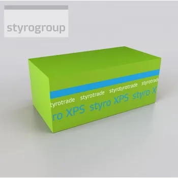 Styrotrade STYRO XPS 300 RP-I 1250x600x10 mm, rovná hrana, řezaný povrch