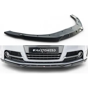 Nárazník Spojler pod nárazník lipa V.2 Audi TT S / TT S-Line 8J Facelift černý lesklý plast