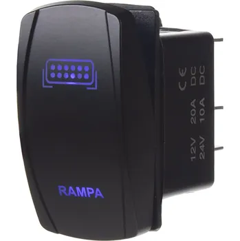Auto elektroinstalace Rocker2 spínač RAMPA 12/24V - 47133