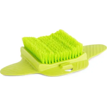 Koupelový kartáč Verk 15459 kartáč mytí nohou zelený