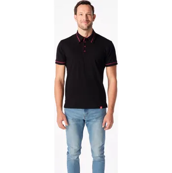 CityZen - MASSY Pánská polokošile černá XL