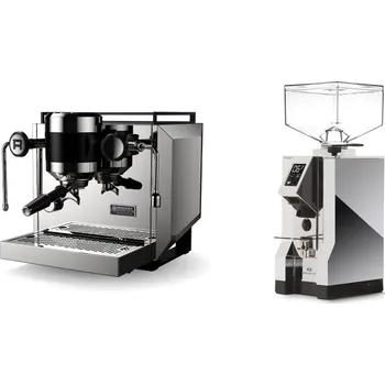 Kávovar Rocket Espresso Bicocca, stainless silver + Eureka Mignon…