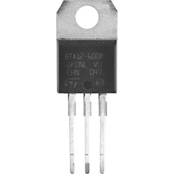 STMicroelectronics BTA24-600BWRG TRIAC TO-220AB 25 A 600 V Tube