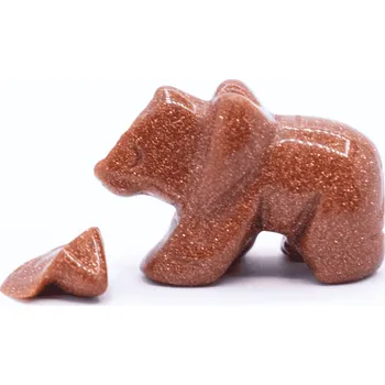 Milujeme Kameny Avanturín oranžový syntetický (pouštní písek) - nosorožec - tromlovaný kámen VADA VAD260 449571