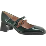 HISPANITAS Dámské zelené kožené lodičky BHI243717-FOREST-245 Velikost 39