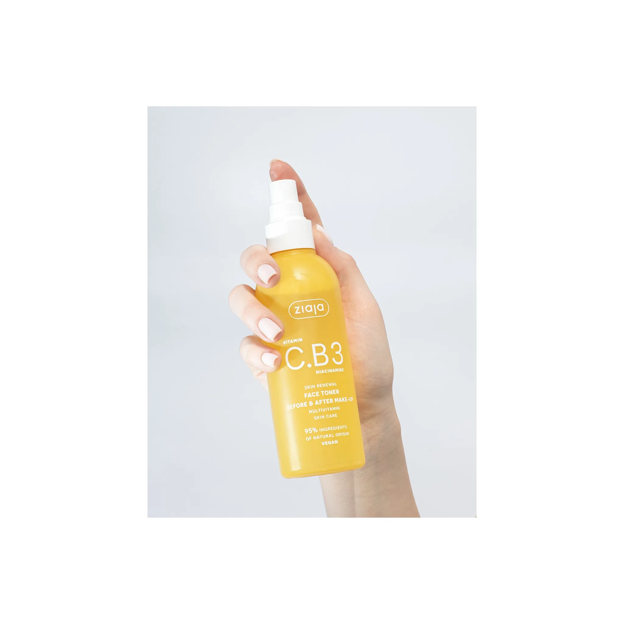 Fotografie 2 -  Ziaja Vitamin C.B3 Niacinamide Face Toner pleťový tonik 190 ml