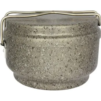 Kempingové nádobí ALB ČESKÝ EŠUS STONE 2dílný, design kámen