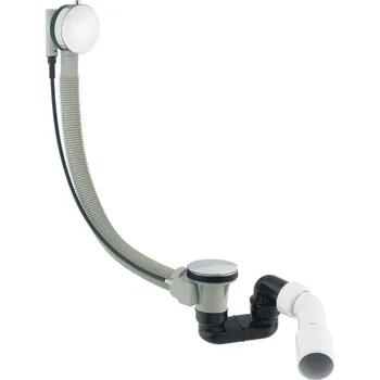 Sifon Vanový sifon s přepadem, chrom,BAHATK104SCR