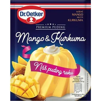 Dr. Oetker Premium puding Mango a kurkuma (40 g)