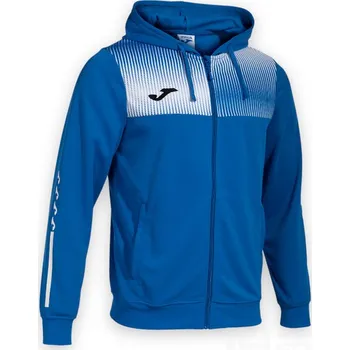 Pánská mikina Mikina JOMA ECO-SUPERNOVA, barva modrá - bílá, velikost XS