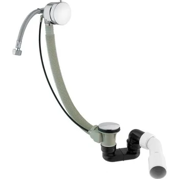 Sifon Vanový sifon s napouštěním přes přepad, chrom,BAHATK122SCR