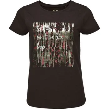 Dámské tričko Dámské tričko LOAP AMVELA XS Hnědá, Mix