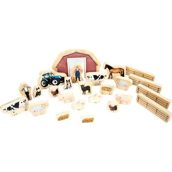 Figurka Dřevěná zvířátka z farmy
