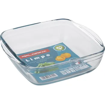 Florina Skleněná zapékací miska LIMPO 25x22cm čtverec
