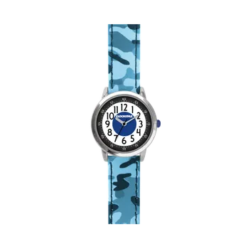 Hodinky CLOCKODILE Modré chlapecké dětské hodinky CLOCKODILE ARMY s maskáčovým vzorem CWB0030