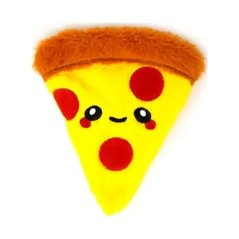 plyšák Termofor- plyšový obal - Levandule a pšenice -Pizza Foodiemals