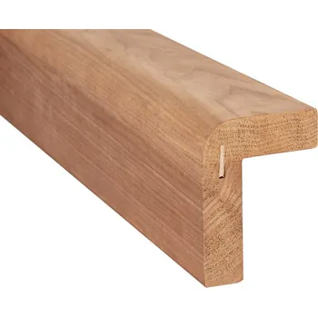 Hrana lavicová - L-profil 2100x80x108mm, osika THERMOWOOD