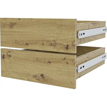 Šatní skříň Zásuvky (2ks) 60x60 ke skříni dub artisan