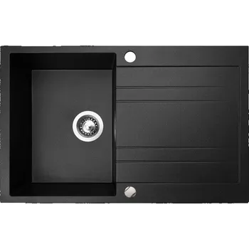 Granitový dřez dřez Sinks SGR Grande 800 granblack, záruční lhůta 5 let