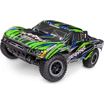 autíčko Traxxas Slash 1:10 BL-2s HD RTR zelený - TRA58334-4-GRN