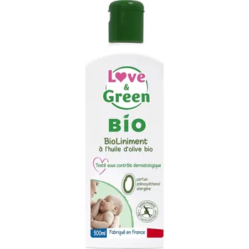 Pleťový krém Love & Green BIO Liniment pro citlivou dětskou pokožku 500ml