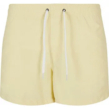 Pánské plavky Pánské plavky s bočními kapsami a zadní kapsou na zip Build Your Brand Barva: žlutá světlá, Velikost: XS BY050