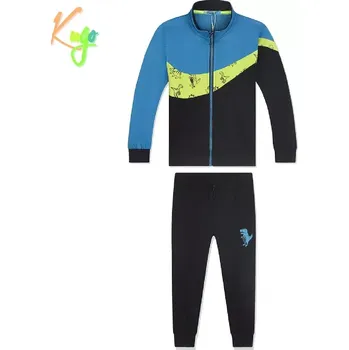 Chlapecká tepláková souprava Kugo MS1626, černá