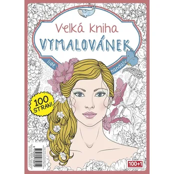 Kniha Velká kniha Vymalovánek (světle růžová)
