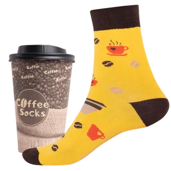Pánské ponožky Ponožky - Káva set 2 - velikost 39-42 (Velikost 39-42)