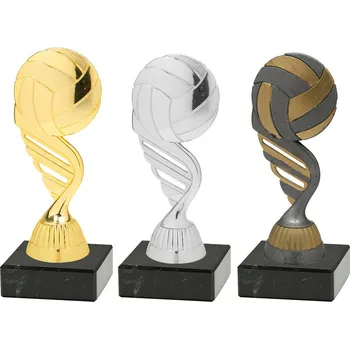 Soška - VOLEJBAL - M/P431 Výška trofeje: Soška zlatá - výška 15cm
