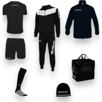 GIVOVA BOX BASICO, barva 1003 černá - bílá, velikost L