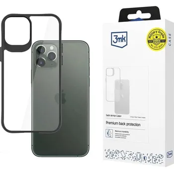 Pouzdro na mobilní telefon 3mk ochranný kryt Satin Armor Case+ pro Apple iPhone 11 Pro, čirá