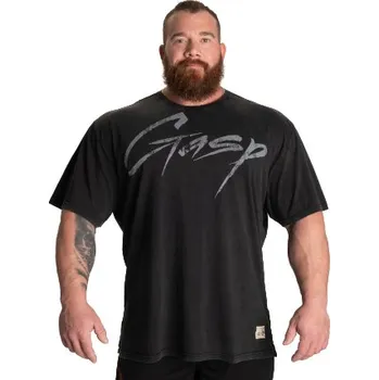 Pánské tričko Gasp VINTAGE ORIGINAL TEE WASHED BLACK – pánské tričko Gasp seprané černé Velikost: XL