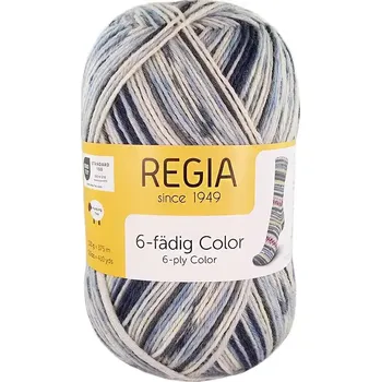 Příze Regia 6-Ply Sophisticated Finn Color 6046 (Ponožková příze Regia 6-Ply Sophisticated Finn Color 6046)