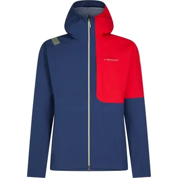 Pánské oblečení Bunda La Sportiva Crizzle Jacket M Night Blue/ Tango Red|M