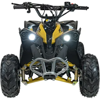 Dětské elektrovozidlo Ramiz RENEGADE HIPERFECT 110CC Žlutá spalovací čtyřkolka